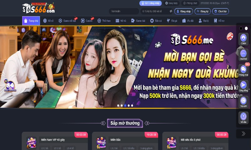 Nhà cái s6666 thương hiệu nổi tiếng hàng đầu