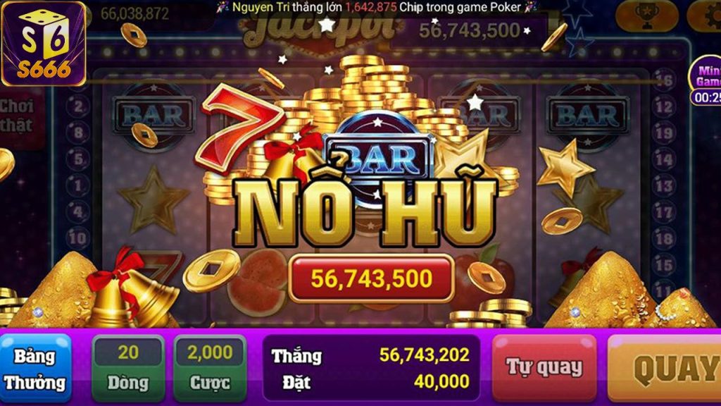 Nổ hũ tài xỉu tại nhà cái S6666.